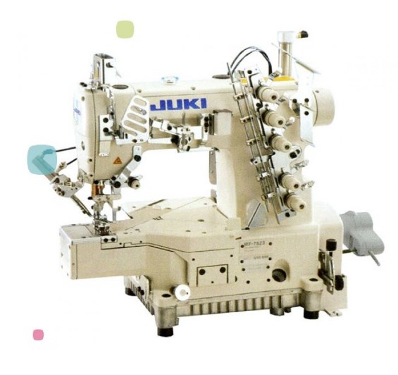 Машина швейная плоскошовная промышленная трёхигольная JUKI MF-7923-H23-B64/UT57 Швейные машины